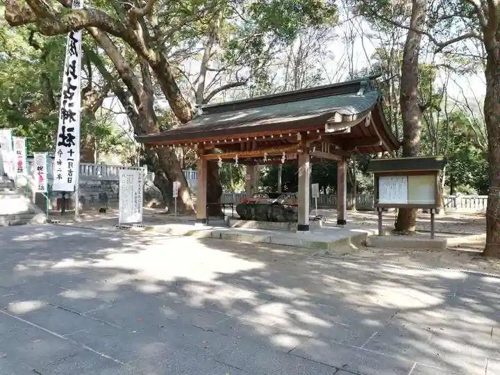 大麻比古神社の手水舎