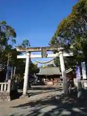 菟足神社の鳥居