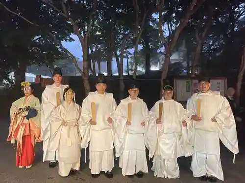 釧路一之宮 厳島神社のお祭り