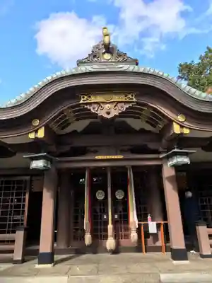 阿比太神社の本殿・本堂