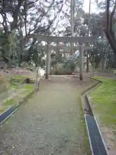 日本唯一香辛料の神　波自加彌神社の鳥居