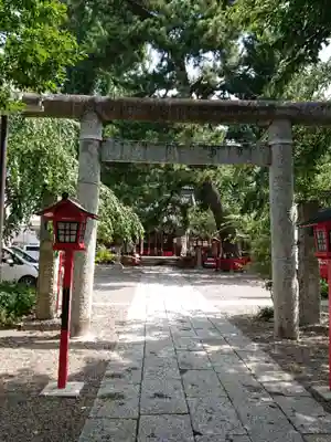 鴻神社の鳥居