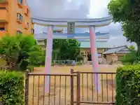 白山神社(西城)の鳥居