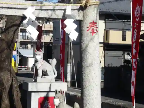 桜森稲荷神社の狛犬