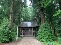 那須愛宕山鎮座　高久神社の本殿