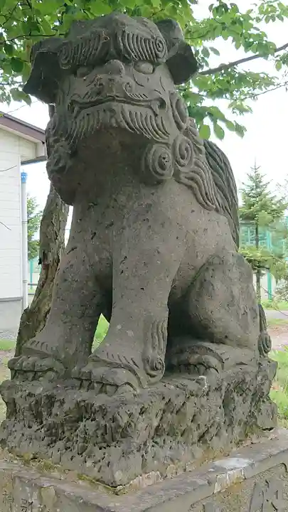 西当別神社の狛犬