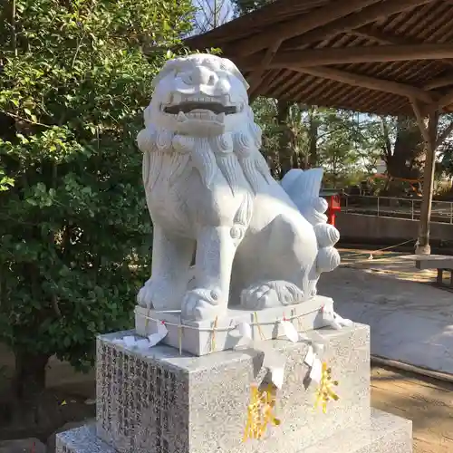 昊天宮の狛犬