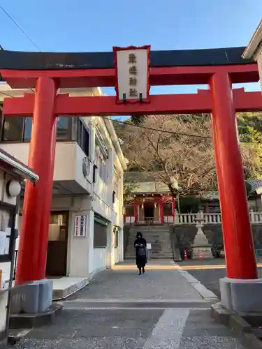 元町厳島神社の鳥居