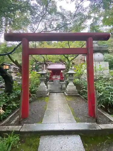 高幡不動尊　金剛寺の鳥居