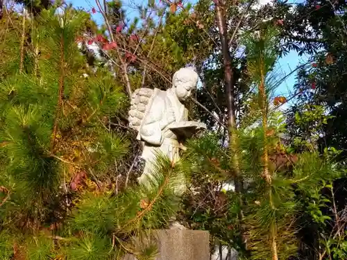 神明社（西川神明社）の像