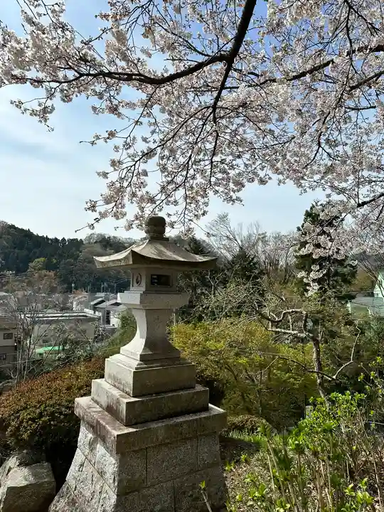 白山神社の自然
