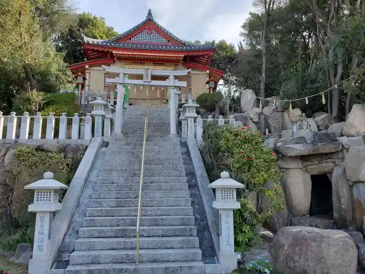 潮海寺の鳥居