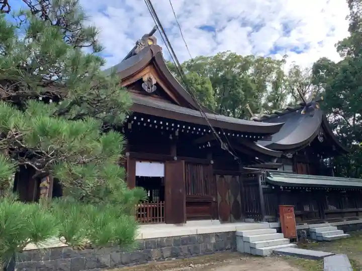 松陰神社の本殿・本堂