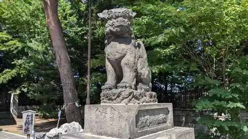 江別神社の狛犬