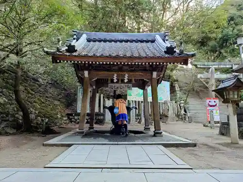 石鎚神社 口之宮 本社の手水舎