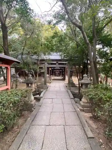 土生神社の鳥居