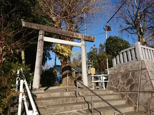 山神神社の鳥居