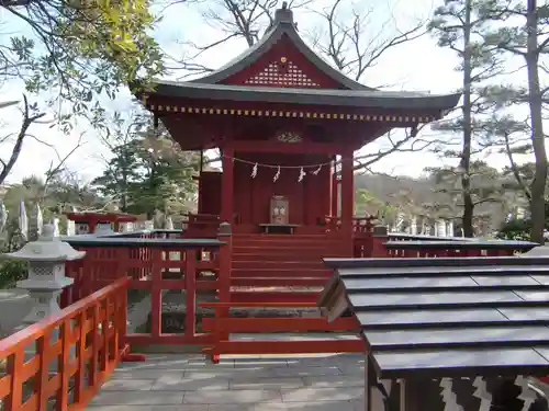 旗上弁財天社の本殿・本堂