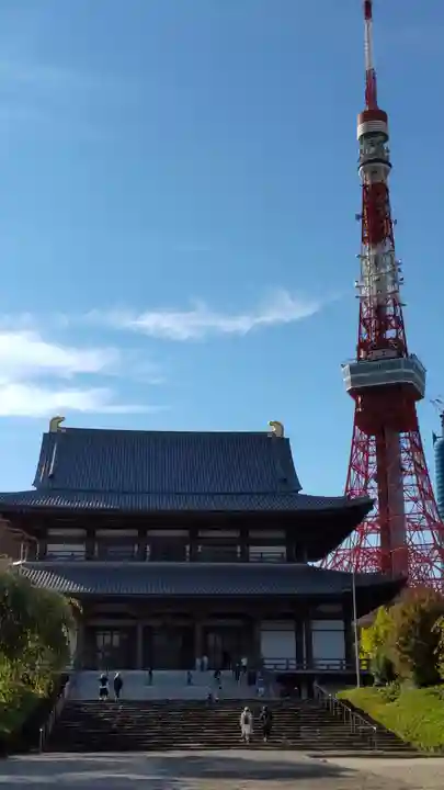 増上寺の本殿・本堂