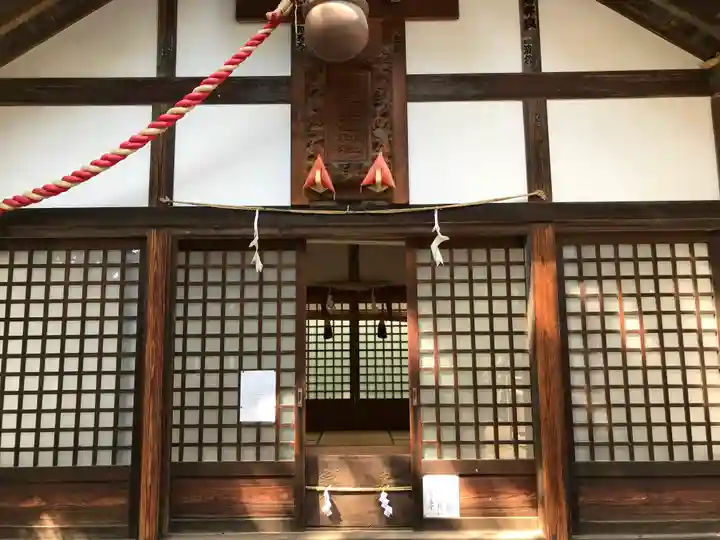 水上布奈山神社の本殿・本堂