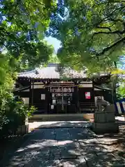 安居神社の本殿