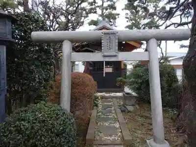 浄雲寺の鳥居