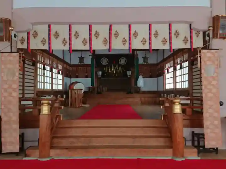 八幡社の本殿・本堂