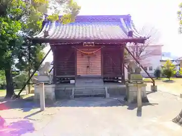 厳島社の本殿・本堂