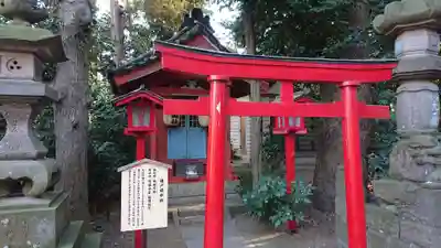 岩槻久伊豆神社の末社・摂社