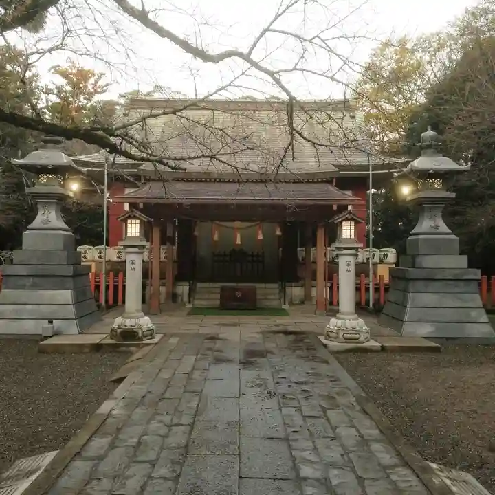 息栖神社の本殿・本堂