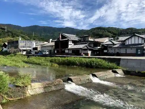 天山神社の景色