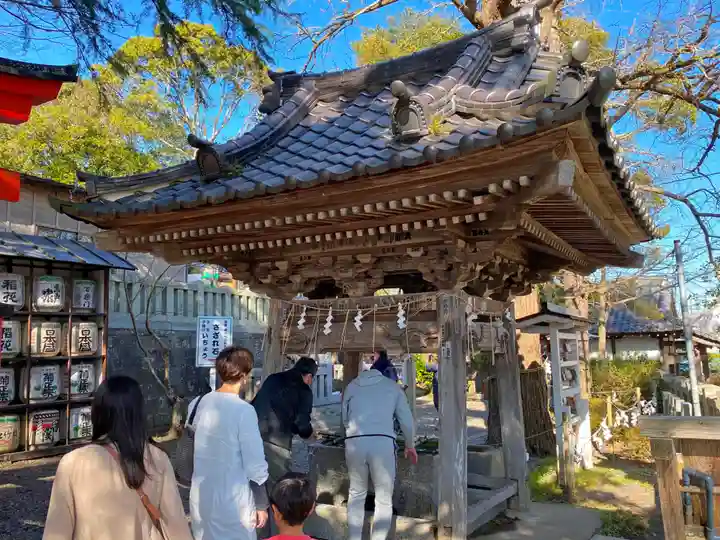 玉前神社の手水舎