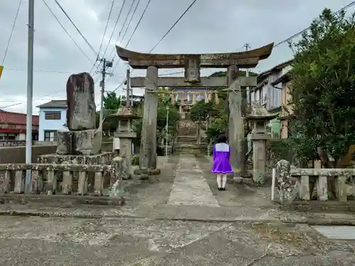 孕神社の鳥居