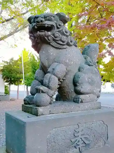 中の島神社の狛犬