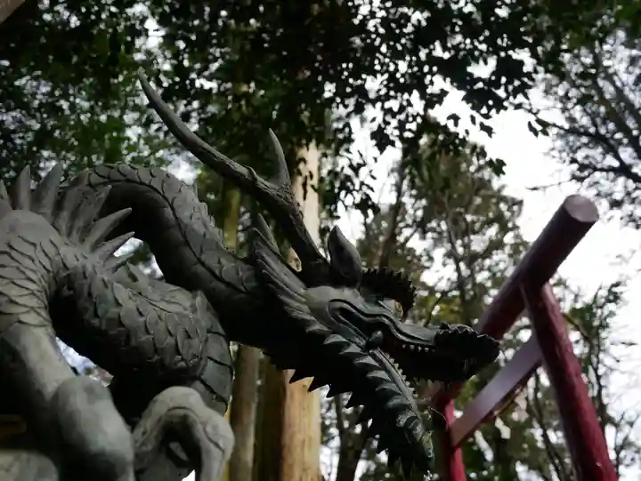 駒形神社(箱根神社摂社)の手水舎