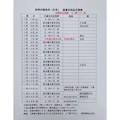 岐阜稲荷山本社(岐阜県)