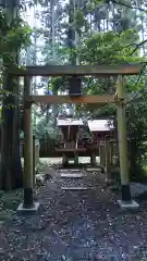 三湯神社の鳥居