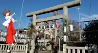 上平井天祖神社の鳥居