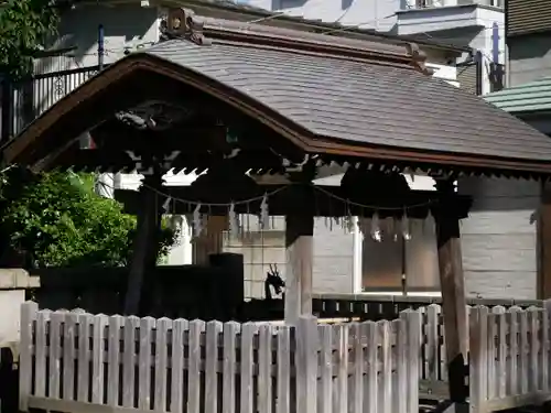 隅田稲荷神社の手水舎