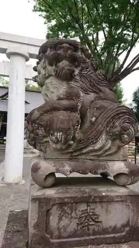 正ノ木稲荷 稲積神社の狛犬