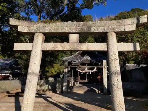 葛城神社の鳥居