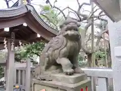 牛天神北野神社の狛犬