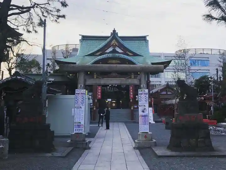 羽田神社の鳥居