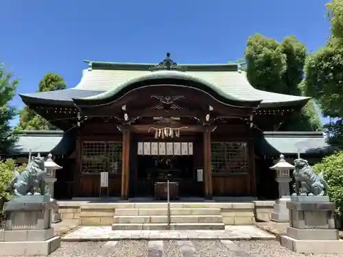 溝旗神社（肇國神社）の本殿