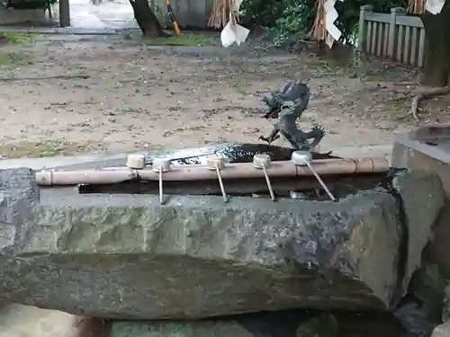 竹谷神社の手水舎