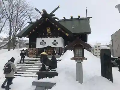 札幌諏訪神社の本殿・本堂