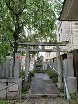 荻窪白山神社の鳥居