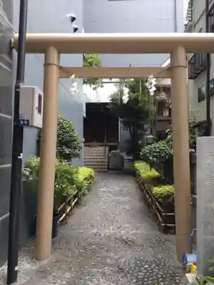 天祖神社の鳥居