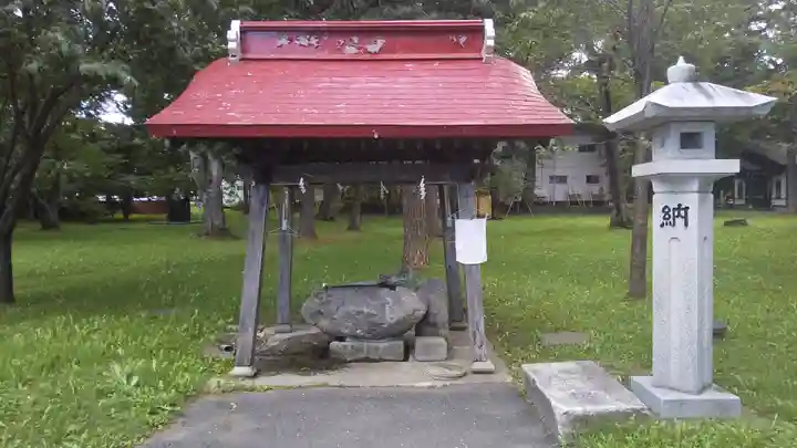 十勝護国神社の手水舎
