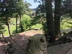 白山神社の景色